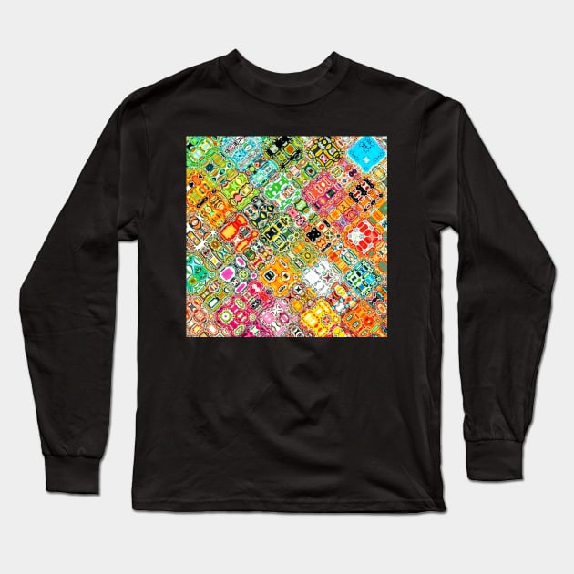 Atroce, city, color, dawn color, luxurious, Long Sleeve T-Shirt by Atroce